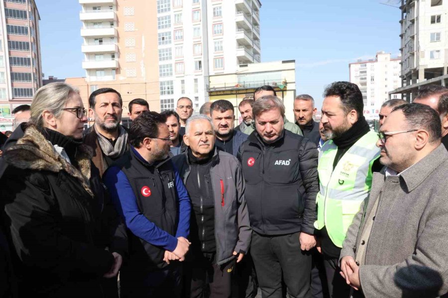 Elbistan’a Kazandırılacak Konteyner Çarşının Altyapısında Sona Gelindi