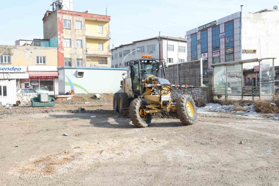 Elbistan’a Kazandırılacak Konteyner Çarşının Altyapısında Sona Gelindi