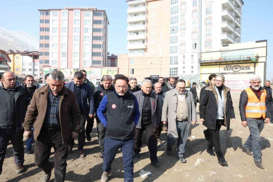 Elbistan’a Kazandırılacak Konteyner Çarşının Altyapısında Sona Gelindi