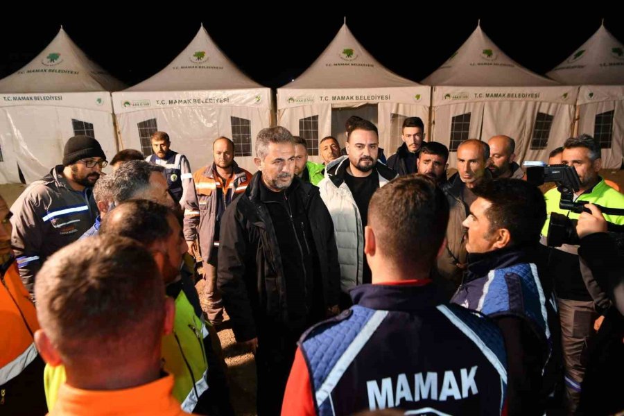 Mamak Belediyesi Afet Koordinasyon Merkezi Görevinin Başında