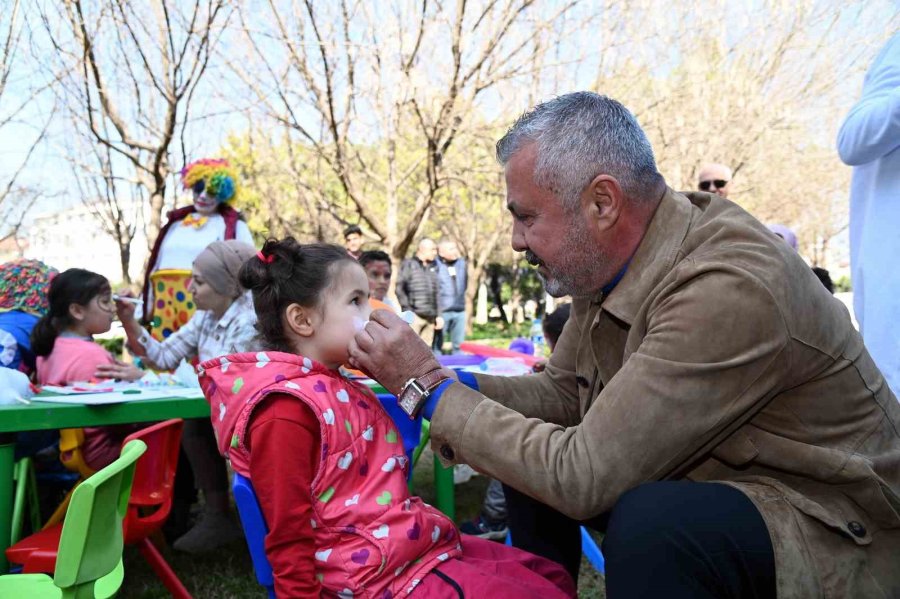 Manavgat Belediyesi’nden Depremzede Çocuklara Etkinlik