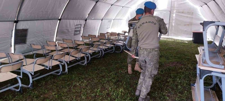 Msb: "mehmetçik Okulları Oluşturmaya Devam Ediyor"