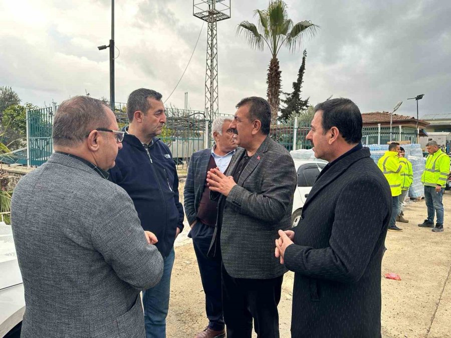 Tüdkiyeb Genel Başkanı Nihat Çelik Afet Bölgesinde İncelemelerde Bulundu