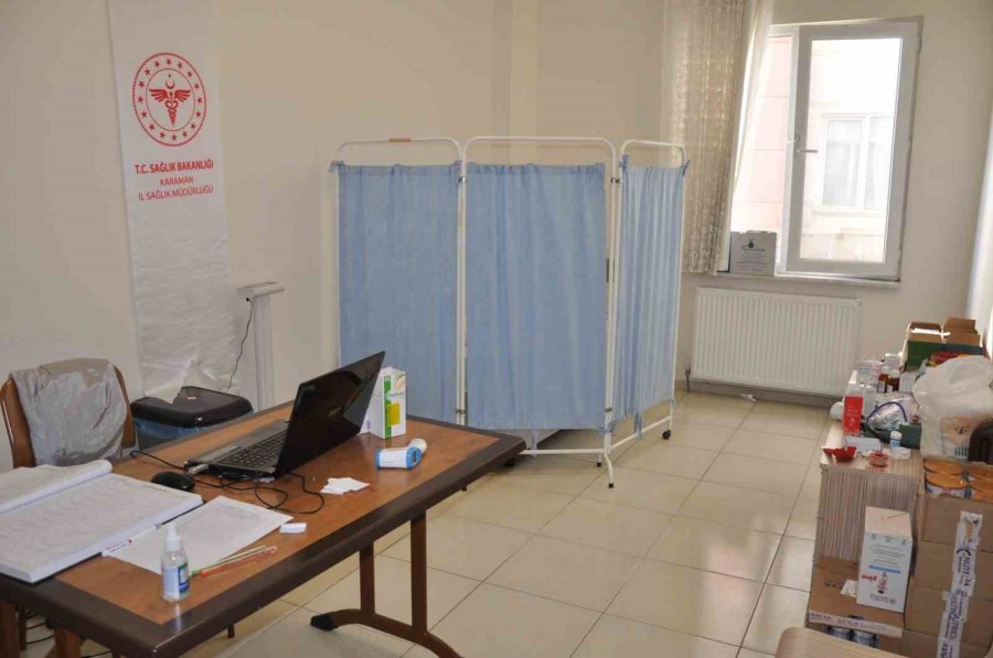 Karaman’daki Yurtlarda Depremzedeler İçin Sağlık Merkezleri Açıldı