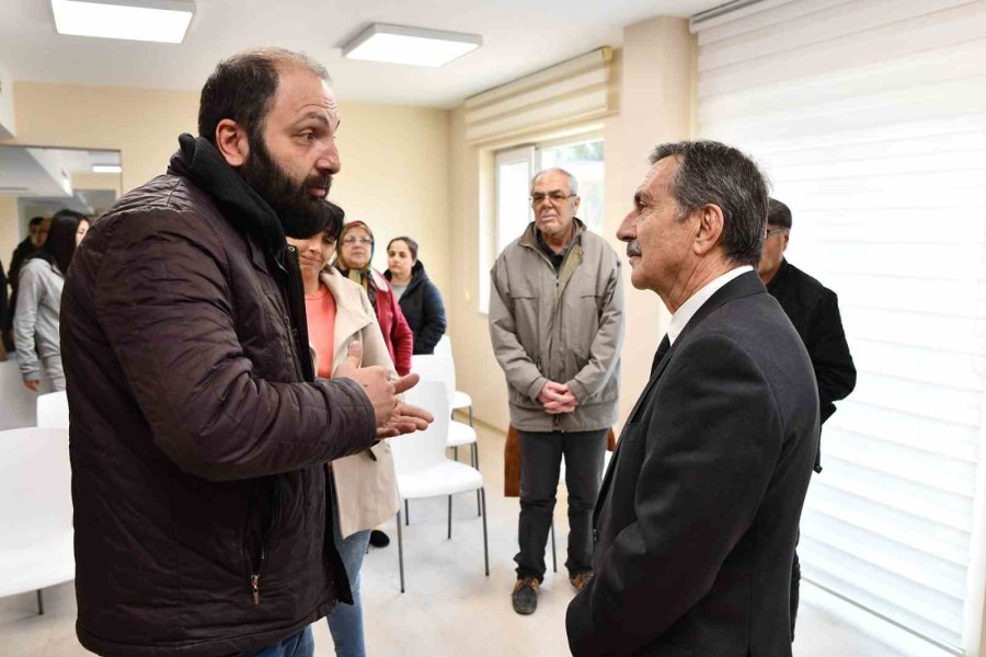 Başkan Ataç’tan Yaşam Köyündeki Depremzedelere Ziyaret