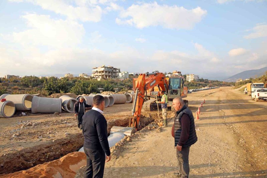 Kestel’de Yeni Yolda Çalışmalar Aralıksız Devam Ediyor