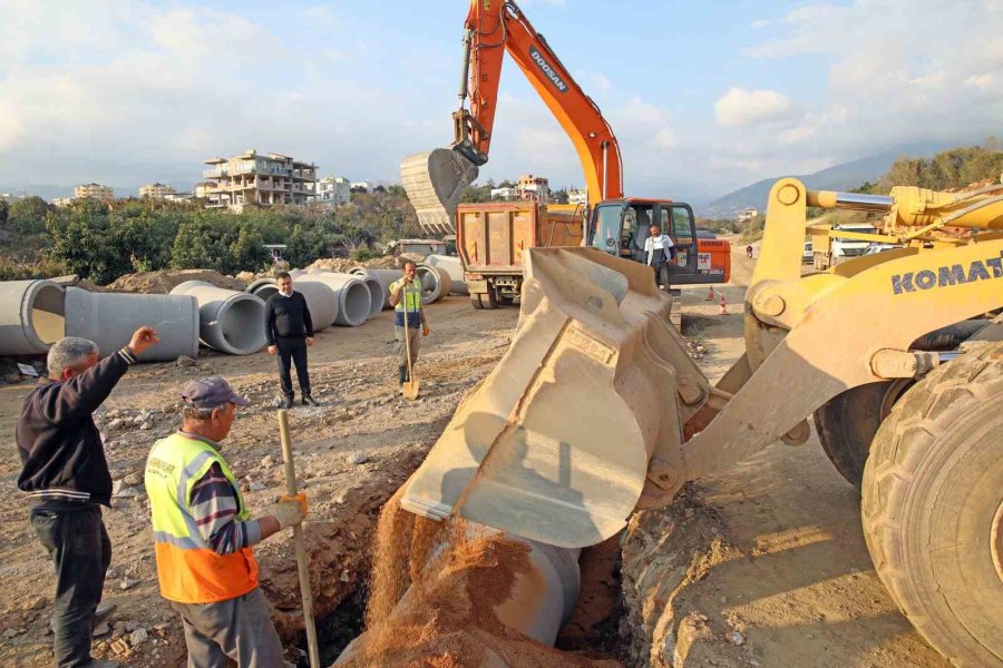 Kestel’de Yeni Yolda Çalışmalar Aralıksız Devam Ediyor