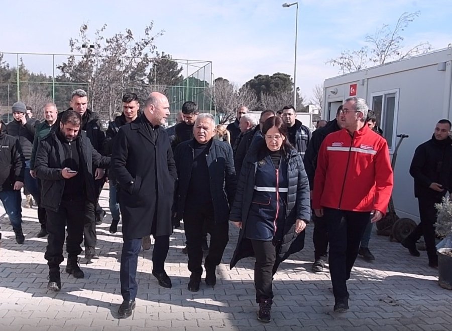 Bakan Soylu’dan Başkan Büyükkılıç’a “çarşı” Teşekkürü