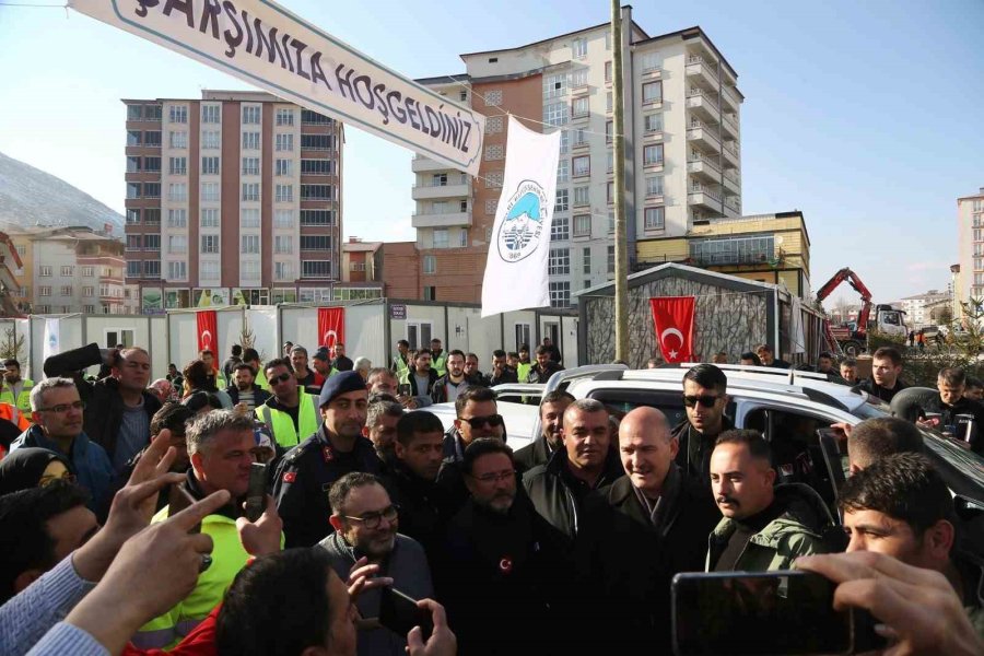 Bakan Soylu’dan Başkan Büyükkılıç’a “çarşı” Teşekkürü