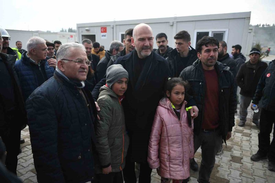 Bakan Soylu’dan Başkan Büyükkılıç’a “çarşı” Teşekkürü