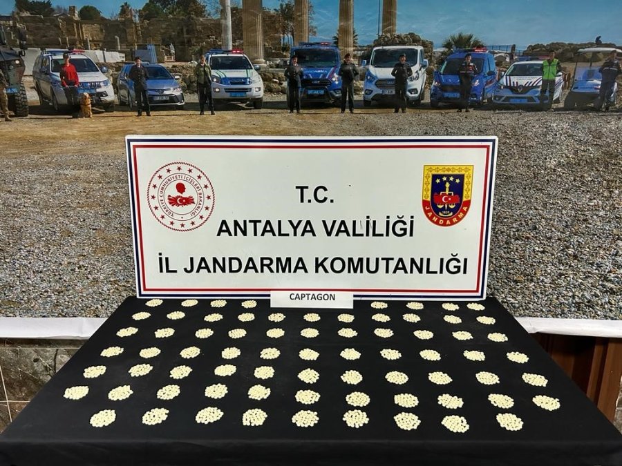 Antalya’da 2 Kilo 631 Gram Metamfetamin Ele Geçirildi
