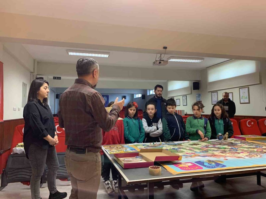 Minikler Hem Eğlendi Hem De Afet Konusunda Bilgilendi