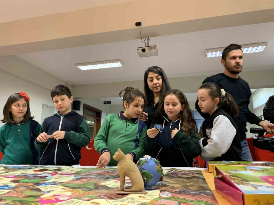 Minikler Hem Eğlendi Hem De Afet Konusunda Bilgilendi