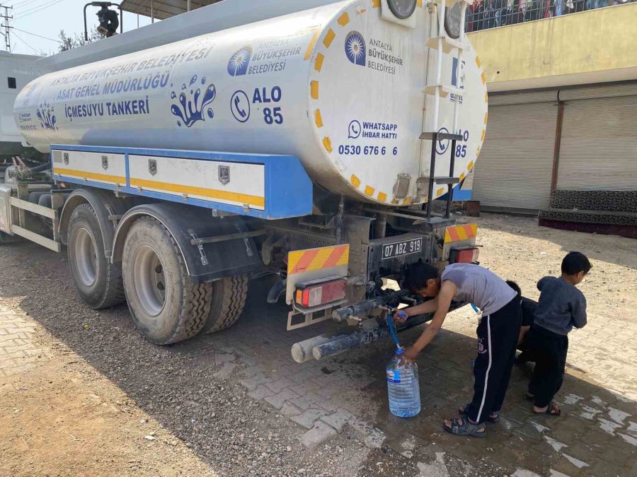 Asat Hassa Ve Kırıkhan’ı Suya Kavuşturdu