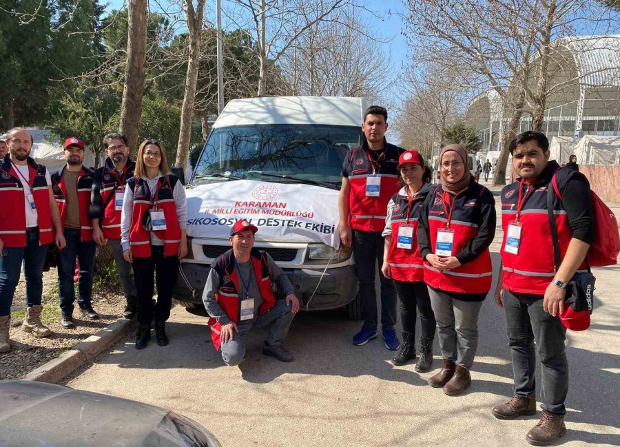 Karaman Psikososyal Destek Ekibi Osmaniye’de