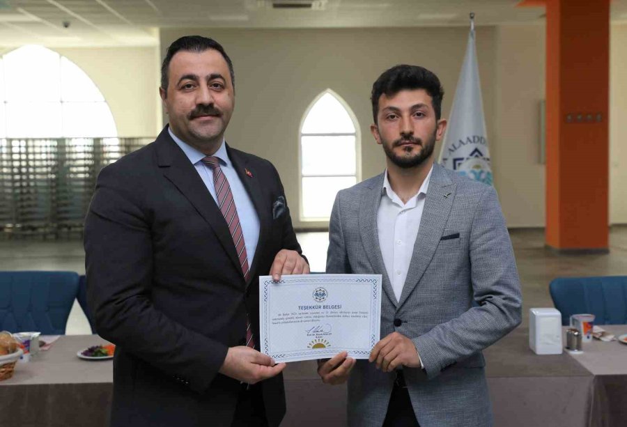 Rektör Kalan:"deprem Bölgesine Destek Olmayan Tek Personelimiz Yok"