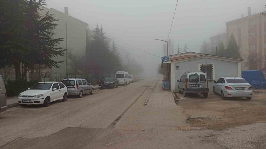 Eskişehir’in Yüksek Kesimlerinde Sis Etkili Oldu