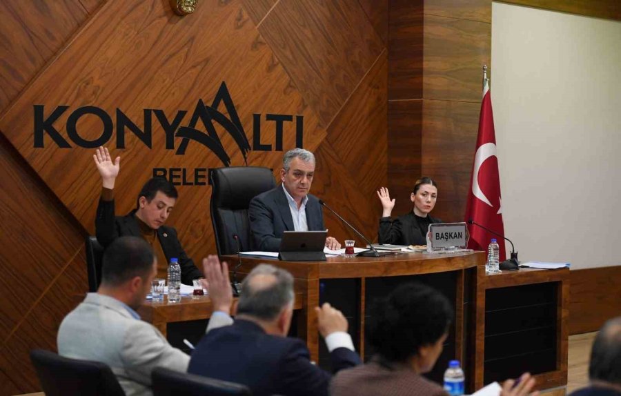 Konyaaltı’nda ‘fore Kazık’ Oy Birliğiyle Kabul Edildi