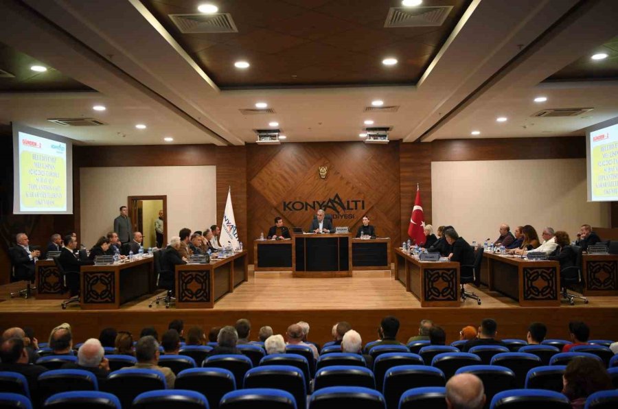 Konyaaltı’nda ‘fore Kazık’ Oy Birliğiyle Kabul Edildi