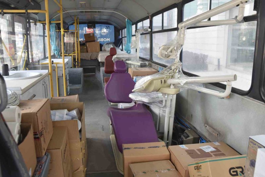 Mobil Diş Kliniği Hatay İçin Yola Çıktı
