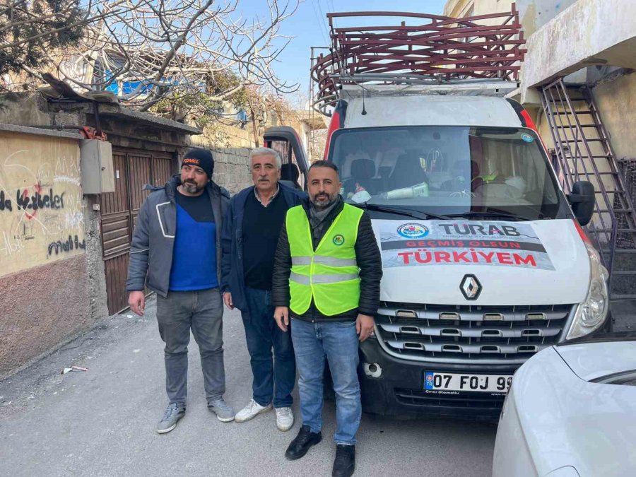 Türab’tan Deprem Bölgesine Çadır Desteği