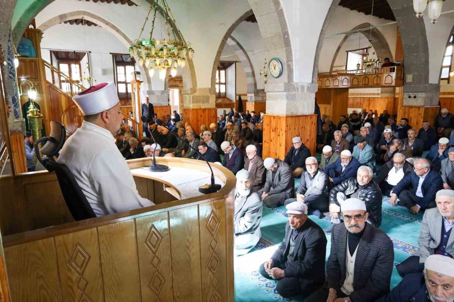 Yahyalı’da Depremde Hayatını Kaybeden Vatandaşlarımız İçin Mevlid Okundu