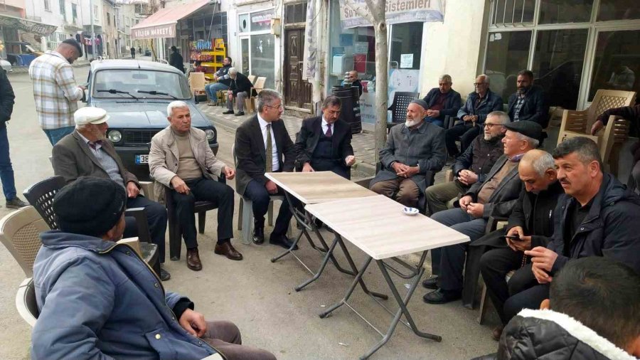 Ak Parti’den İncesu Ve Yeşilhisar’a "geçmiş Olsun" Ziyareti