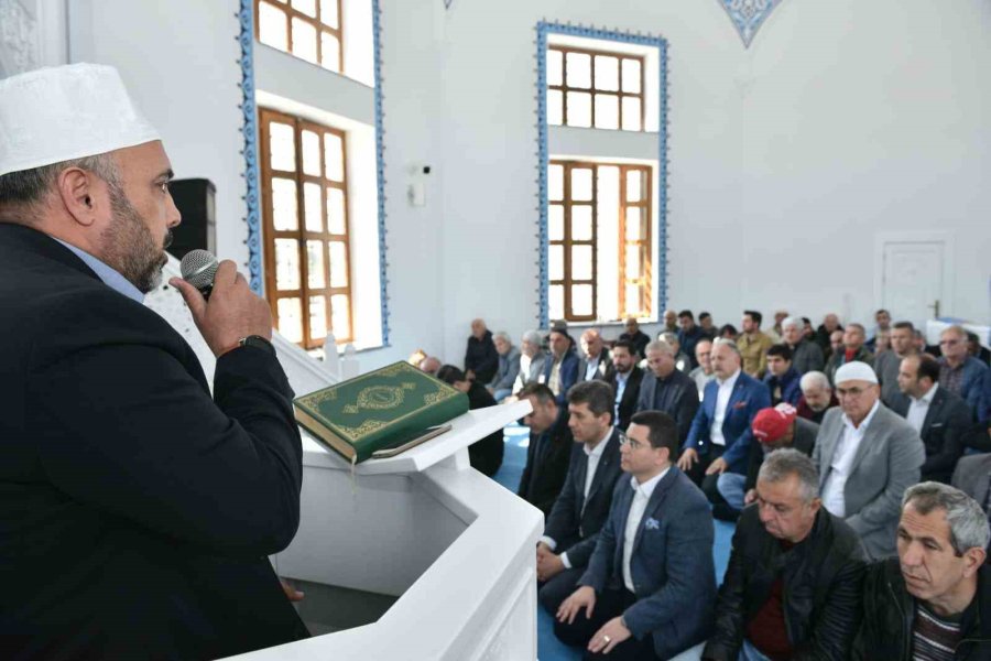 Kaptan-ı Derya Barbaros Hayreddin Paşa Cami İbadete Açıldı