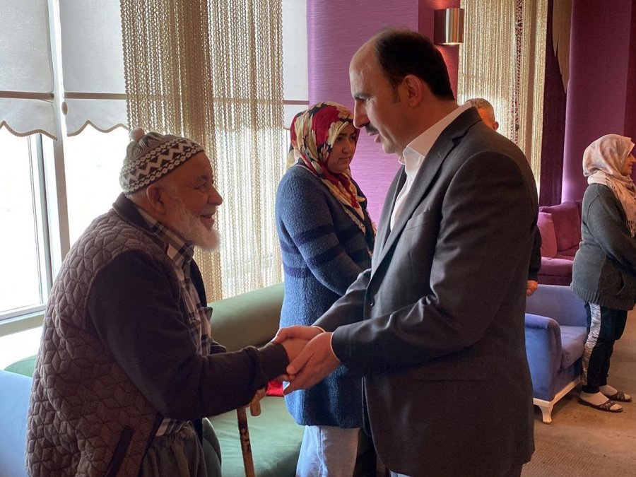 Başkan Altay Konya’da Misafir Edilen Depremzedelerle Buluştu