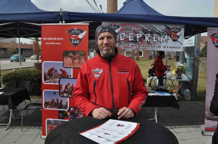 Dak Deprem Haftası Bilgilendirme Standı Kuruldu