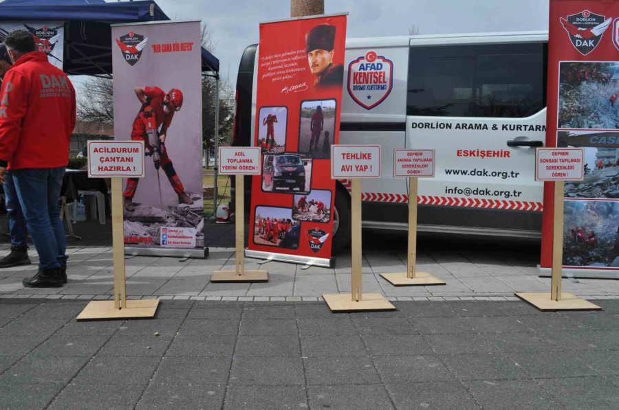 Dak Deprem Haftası Bilgilendirme Standı Kuruldu