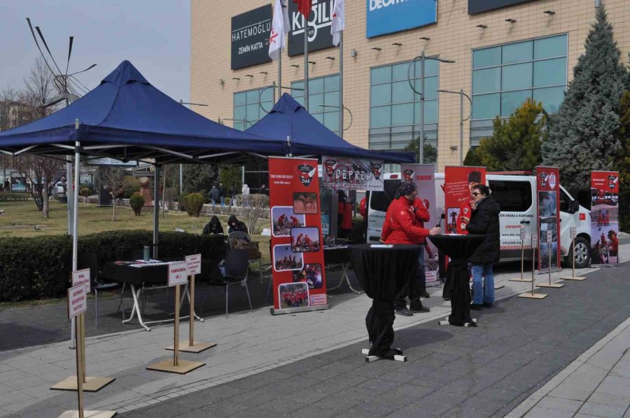 Dak Deprem Haftası Bilgilendirme Standı Kuruldu