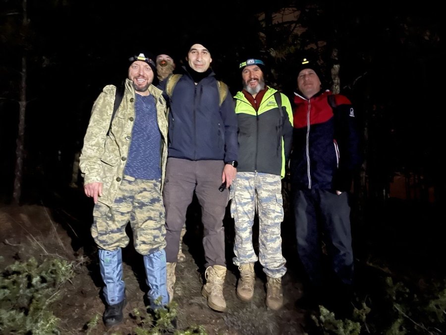 Doğa Tutkunlarından 10 Kilometrelik Gece Yürüyüşü