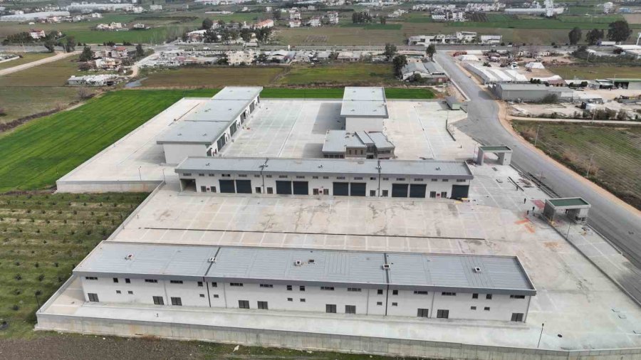 Manavgat Toptancı Hal Projesi Tamamlandı