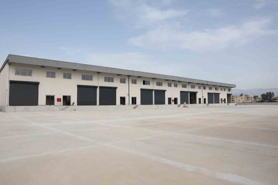 Manavgat Toptancı Hal Projesi Tamamlandı