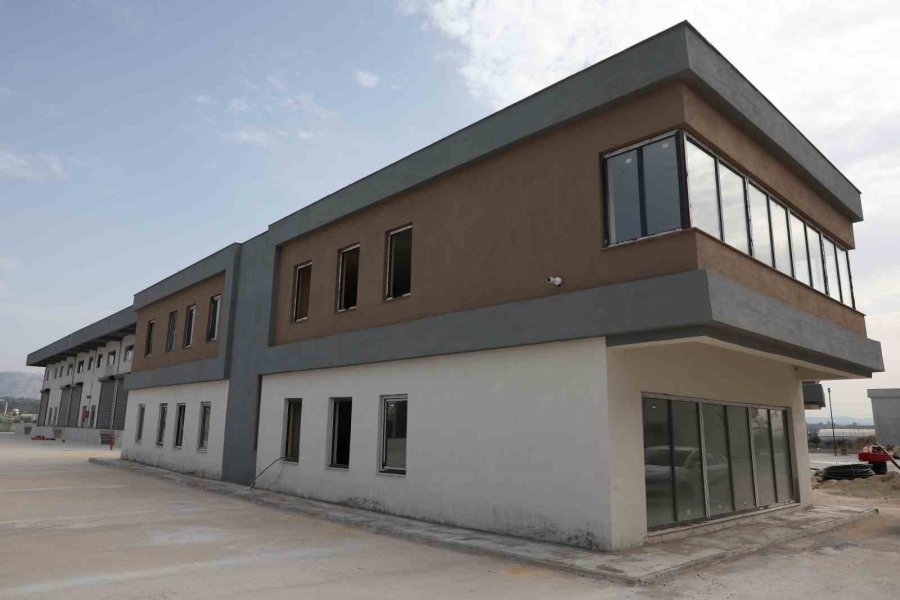 Manavgat Toptancı Hal Projesi Tamamlandı