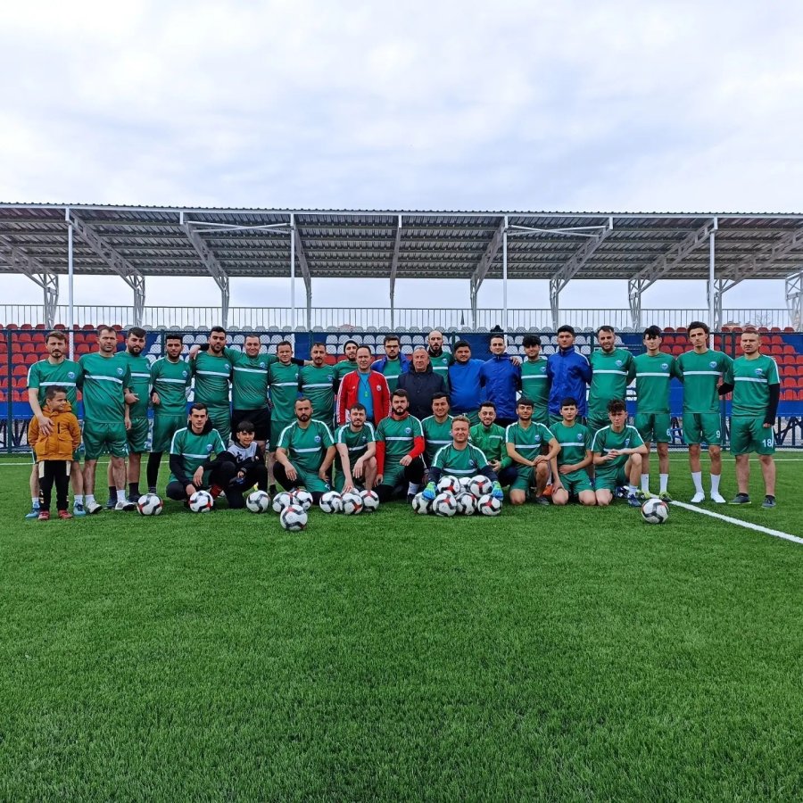 Pınarbaşı Stadı’nda İlk Antrenman