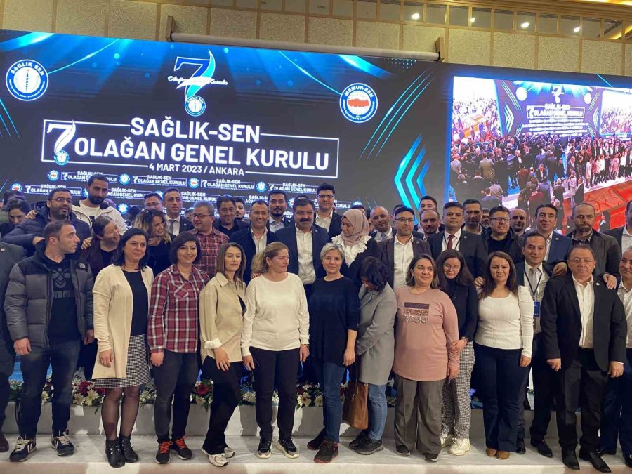 Kuluöztürk, Sağlık-sen Genel Başkan Yardımcısı Oldu