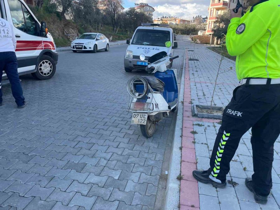Gazipaşa’da Otomobille Motosiklet Çarpıştı: 1 Yaralı