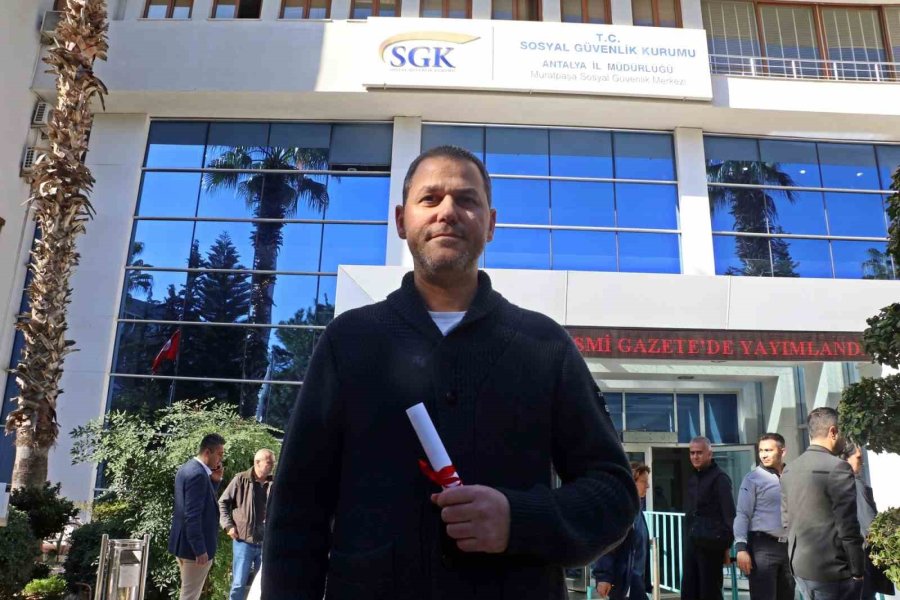 Antalya’da İlk Başvuru Yapan Eyt’lilerin Maaşları Bağlandı