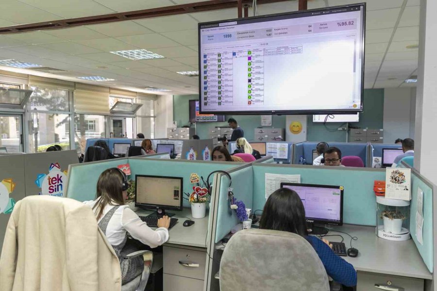 Teksin Mersin’de Bir Ayda 155 Binden Fazla Görüşme Sağlandı