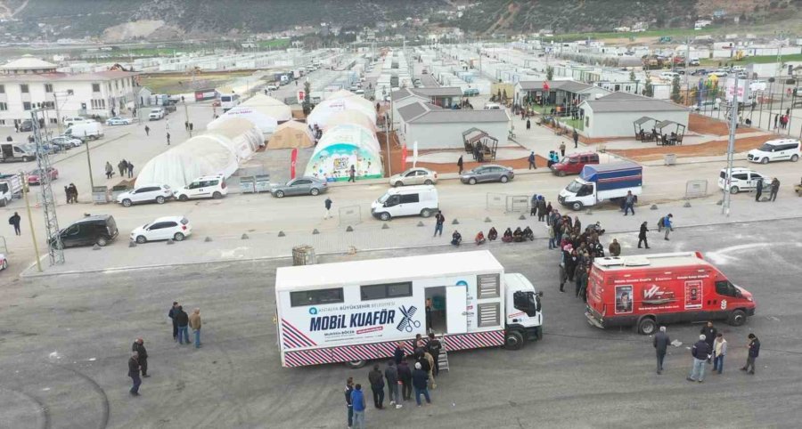 Antalya Büyükşehir Belediyesi, Nurdağı’nda Psikosoyal Destek Çalışmalarını Sürdürüyor