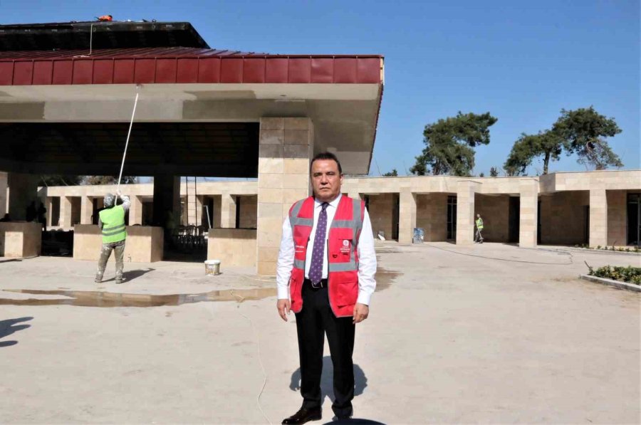 Başkan Böcek: “uncalı Kent Mezarlığı Yenileme Çalışması Bir Ay İçinde Tamamlanacak”