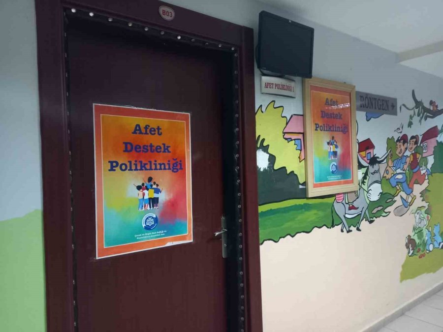 Erü Hastanelerinde, Depremzede Çocuklar İçin Oyun Terapisi Hizmetleri Verilmeye Başlandı