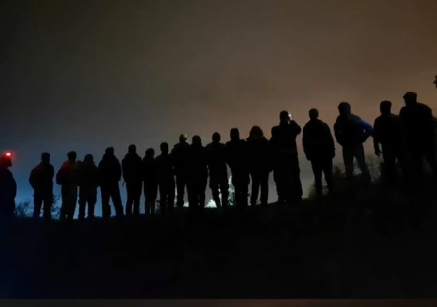 Doğa Tutkunlarından 6 Kilometrelik Gece Yürüyüşü