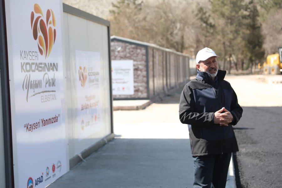 ‘kayseri Kocasinan Yaşam Park’ı Hazır
