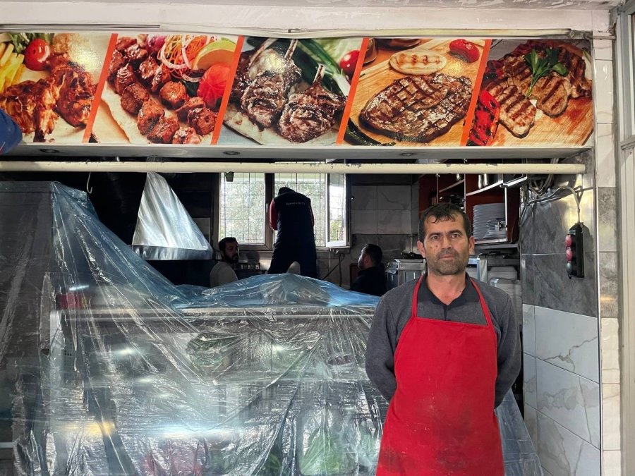 Kasap Dükkanının Kundaklanması Kamerada