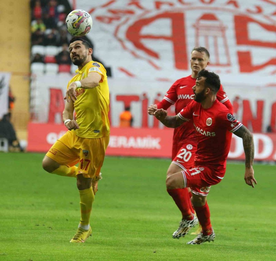 Spor Toto Süper Lig: Antalyaspor: 4 - Kayserispor: 0 (maç Sonucu)