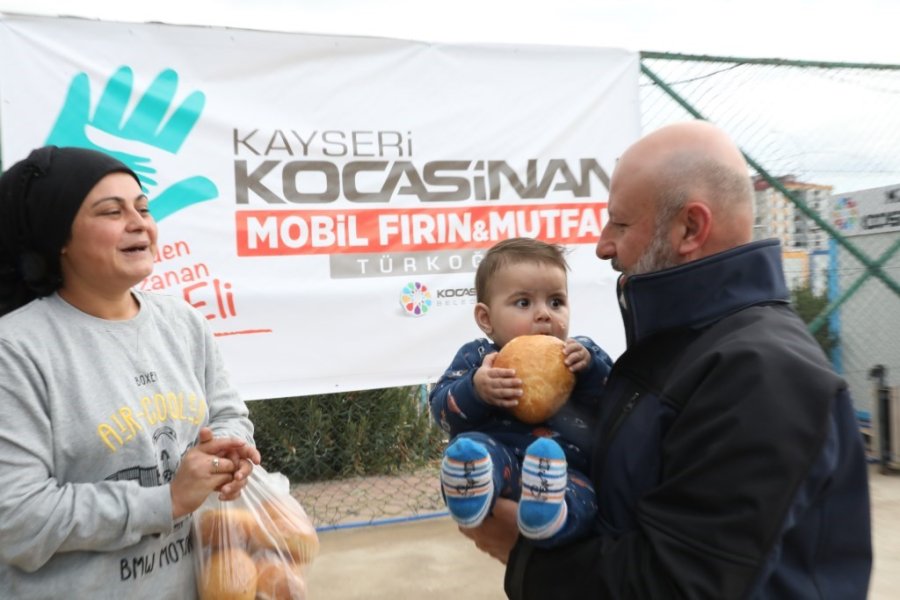 Başkan Çolakbayrakdar’a Mobil Fırın Teşekkürü