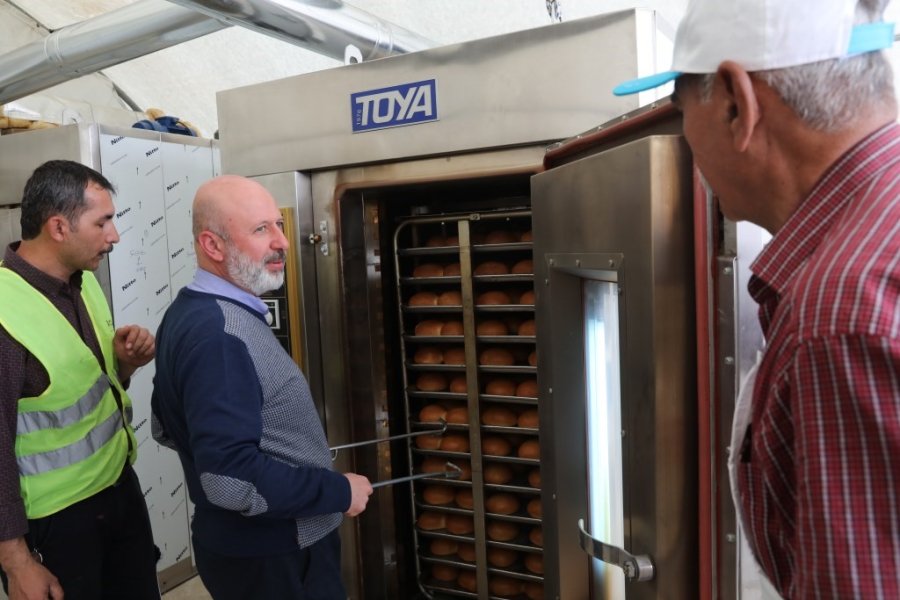 Başkan Çolakbayrakdar’a Mobil Fırın Teşekkürü